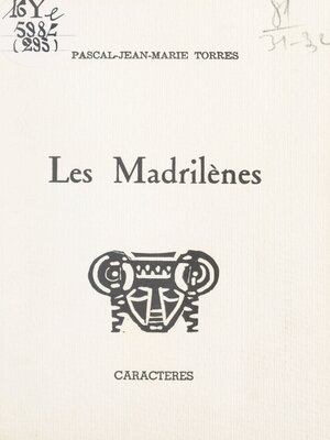 cover image of Les madrilènes